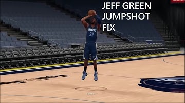 2k16 Jeff Green Jumpshot Fix
