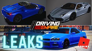 Driving Empire Leaks ( Roblox )