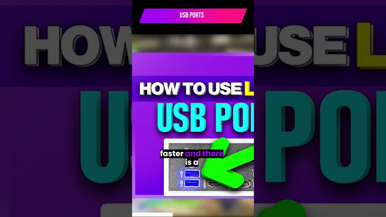 BEST USB PORTS AND HOW TO USE THEM