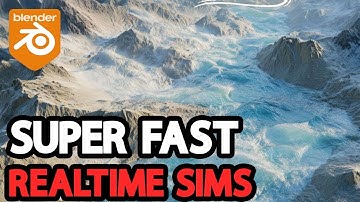 リアルタイム物理シミュレーションのための新しいBlenderアドオン | Fluid Flow
