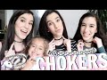 Como hacer un Choker | Gargantilla Fácil ♡Trillizas | Triplets DIY