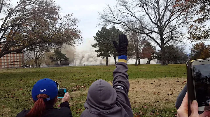 McCollum Hall blowing up @ University of Kansas