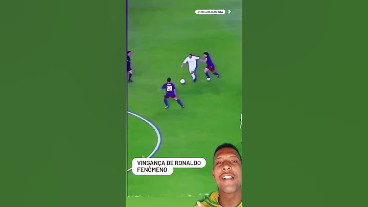 A VINGANÇA DE RONALDO FENÔMENO #futebolraiz #futebolantigo #futeboleuropeu