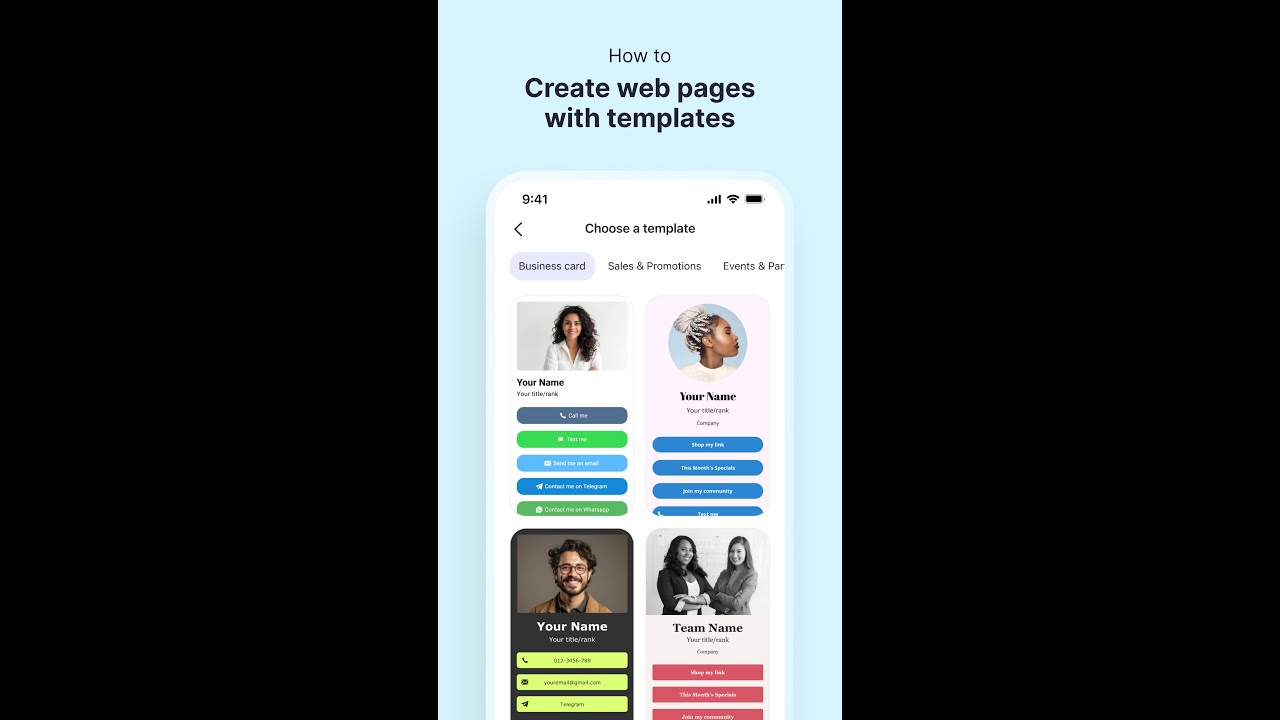 How to create stunning web pages with templates - YouTube