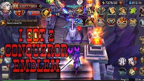 #LegacyOfdiscord finally i got 2 Conqueror Emblem