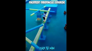 The fastest obstacle course finish...☠️#trollface #troll #edit
