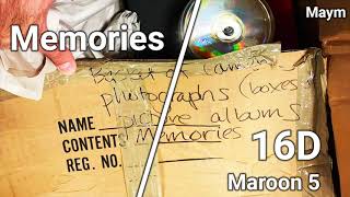 Memories - Maroon 5 [16D AUDIO | NOT 8D/9D]