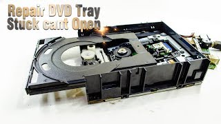 fix dvd drive can't open