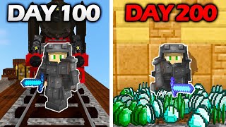 I Survived 200 Days in the Ages of History in Minecraft