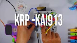 First Time Playing (Toy) Modular Synthesizer; KRP KAI-913