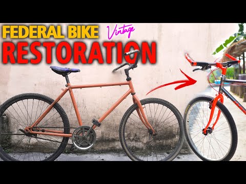 VINTAGE BIKE RESTORATION | FEDERAL CYCLE MUSTIKA