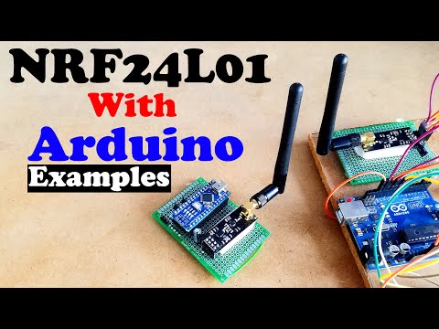 NRF24L01 with Arduino, NRF24L01 Pinout, Interfacing, and Programming Examples, NRF24L01 Tutorial