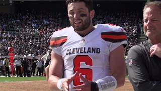 Cleveland Browns Baker Mayfield mic’d up for his first career start I Fifth Third Bank I Week 5