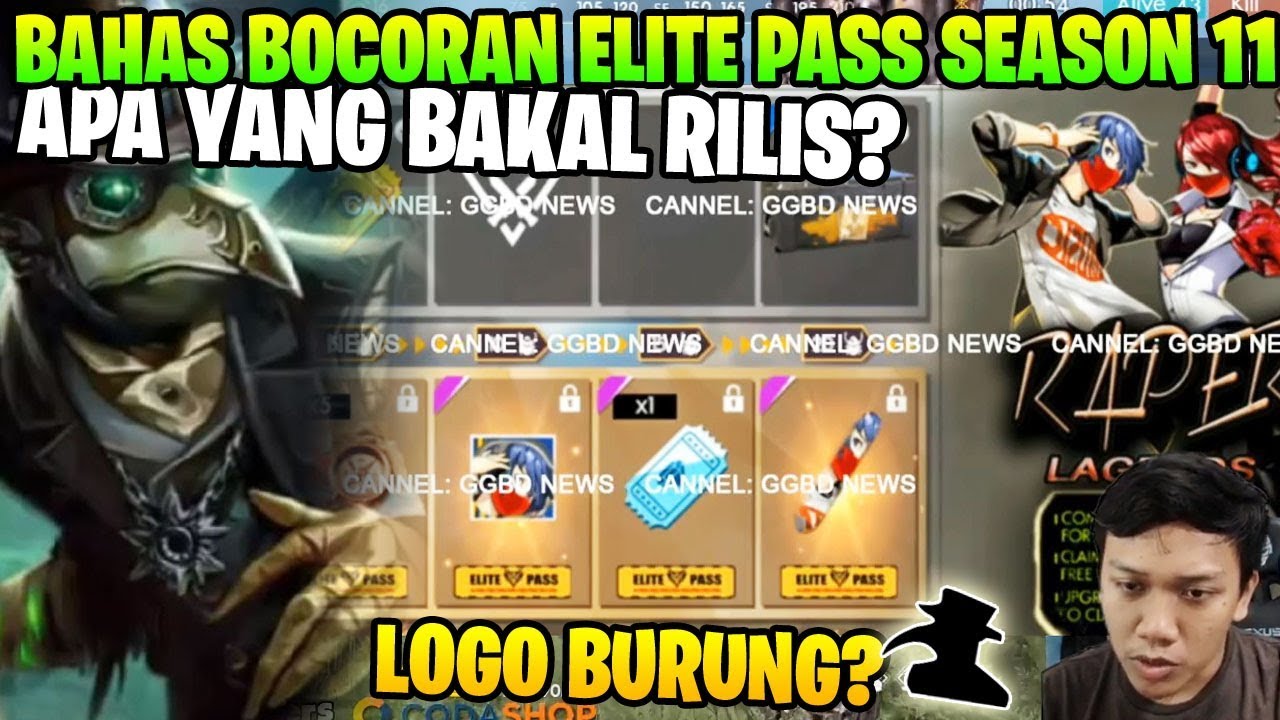 BLACK DEATH ATAU RAPPER LEGENDS TEMA ELITE PASS SEASON 11 Garena Free Fire YouTube