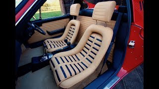 A brief overview of what we do at o'rourke coach trimmers when
undertake total restoration ferrari dino 246 gt/gts seat. as most
dino's are...