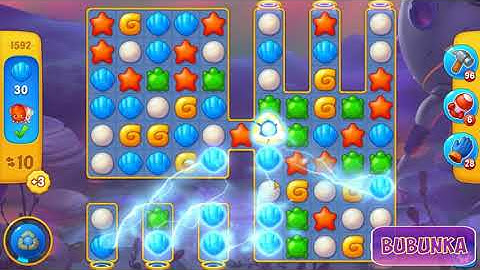 Fishdom level 1592 HD