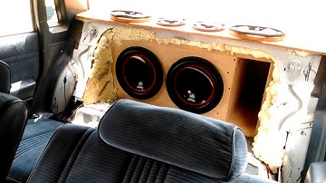 Chevy celebrate ² 12s DB drive k9 2000 watts rms