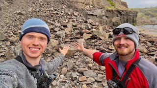 Huge LANDSLIDE Fossil Hunting! Trying Our New Hammers! Huge LANDSLIDE Fossil Hunting! Trying Our New Hammers!