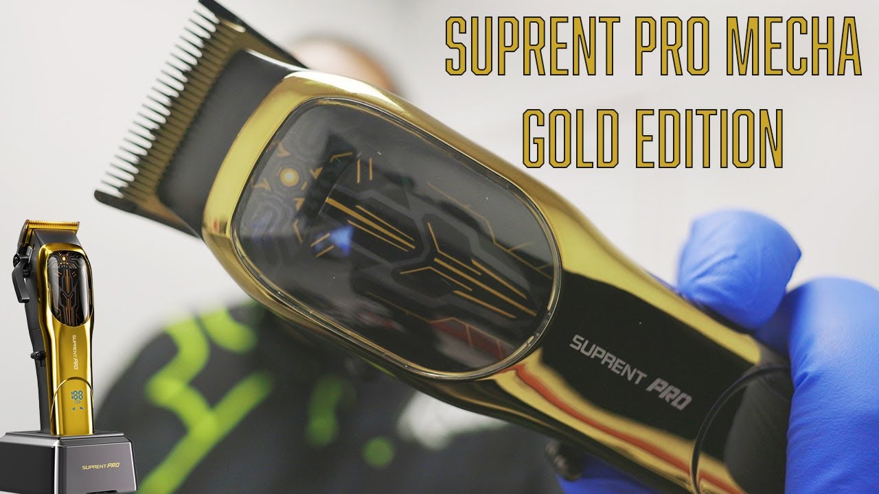 🔥 UNBOXING New Suprent Pro GOLD Mecha Clipper | Best budget clipper of 2024?! $60 🫨