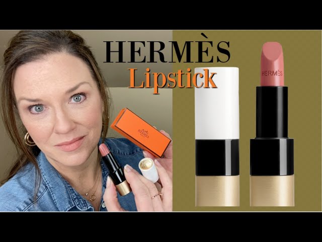 Hermes Lipstick Review  Beige Kalahari 13 & Corail Flamingo 36 Swatch