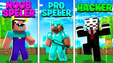 NOOB vs PRO vs HACKER In Minecraft!