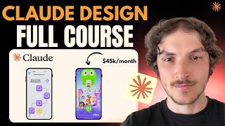 Claude Design FULL COURSE - Master 98% of Claude Design in 42 minutes (For Beginners)