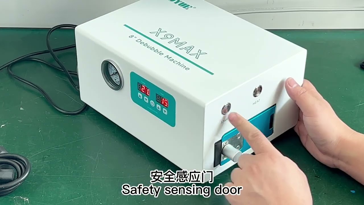 UYUEX9MAX Built-in Compressor Debubble Machine