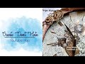 Mixed Media Altered Wall Clock - Create Don't Hate YouTube Hop