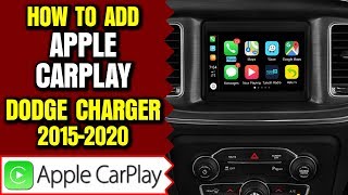 Dodge Charger Apple Carplay, 20152019 Dodge Charger Uconnect 8.4 Apple CarPlay Android Auto Upgrade