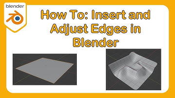 How To Learn Blender Part 2 - Learn to Add and Move Edges in Blender #Blender #Fusion360