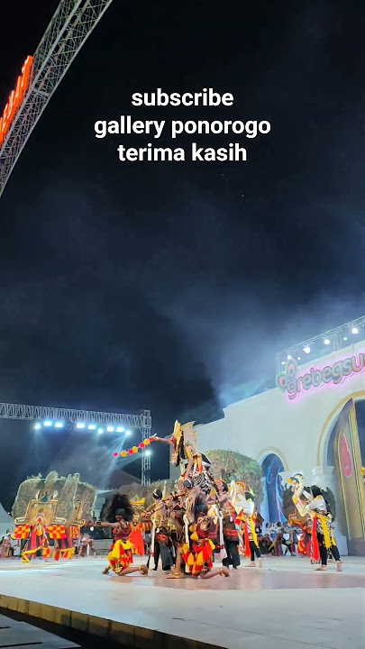 ngeri festival reog grebeg suro ponorogo 2025