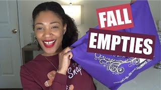 Natural Hair Empties | Fall 2023