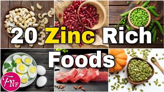 ✅ 20 Zinc Rich Foods That Boost Your Immune System || ( Best Zinc Rich Foods)
