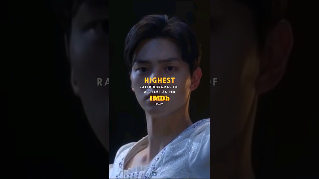 Highest rated kdramas 