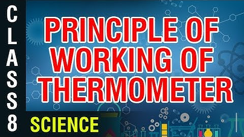 Principle of working of A Thermometer | 8th Class Science | Digital Teacher