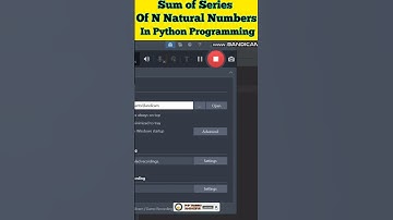 Sum of N Natural Numbers in Python Programming ll #shorts ll #python ll #shortsfeed ll #shortvideo