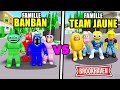 Famille team jaune vs famille banban a tourne mal  brookhaven rp