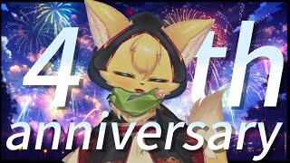 【#雑談  】どもにゃっ！🍋🐱陽渚レモン 活動4周年記念配信✨【#vtuber 】#furry #ケモノvtuber