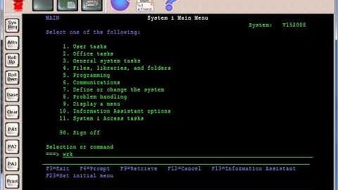 AS400 Tutorial - Saving Spool File