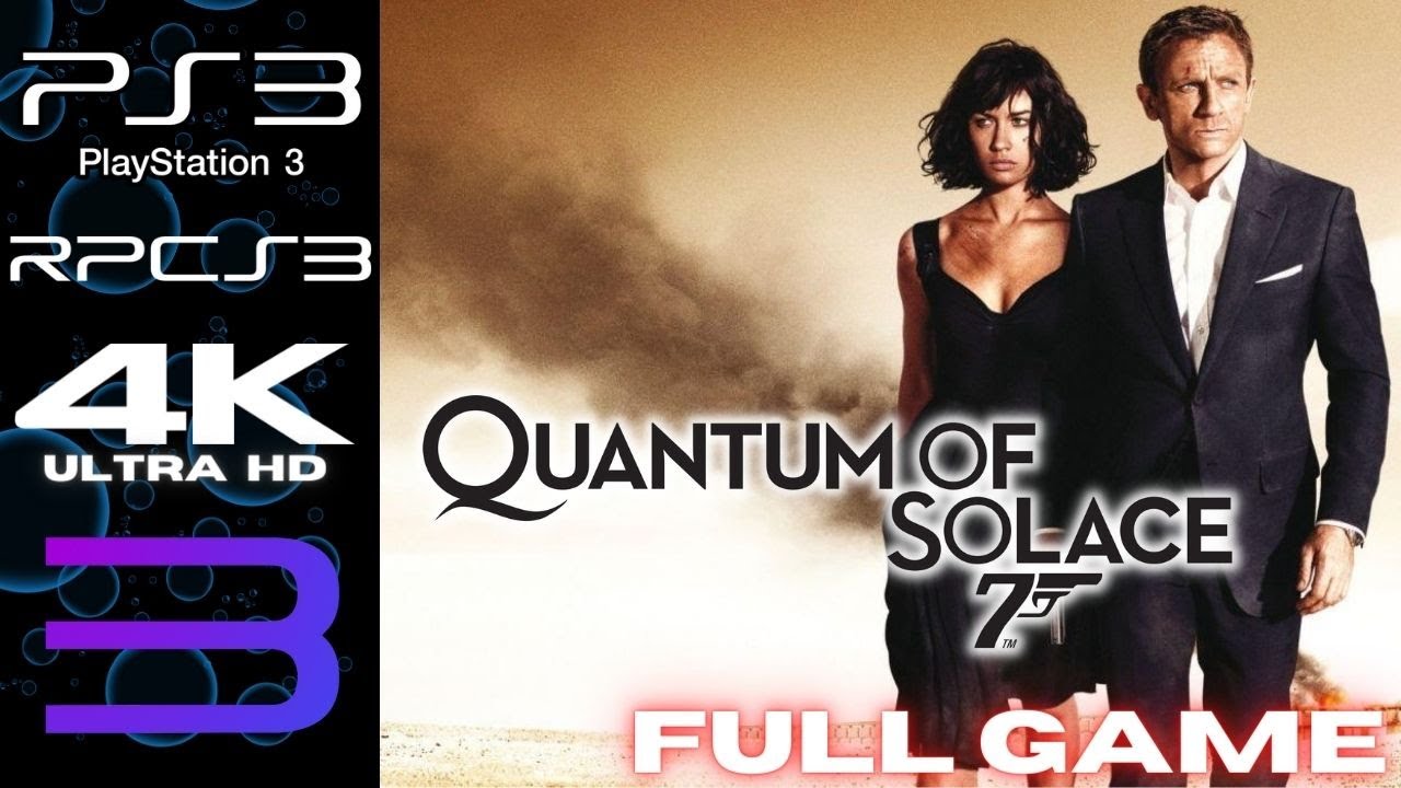 PS3★007 QUANTUM OF SOLACE 海外版