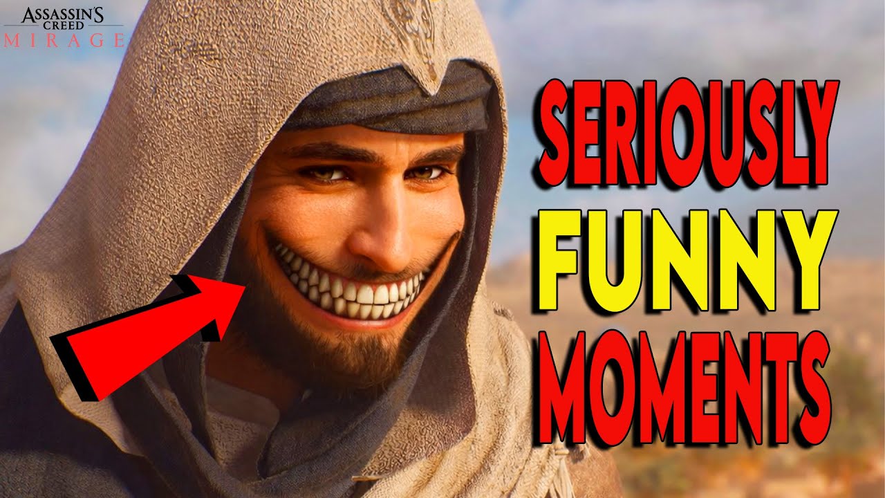 Seriously FUNNY MOMENTS from Assassins Creed Mirage You May Have MISSED