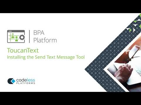 BPA Platform - ToucanText Tool Install and Configure