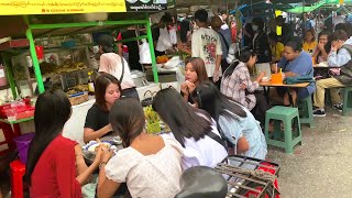 Exploring The Weekend Wonders of Street Food, Shops, and Community in Yangon 🇲🇲