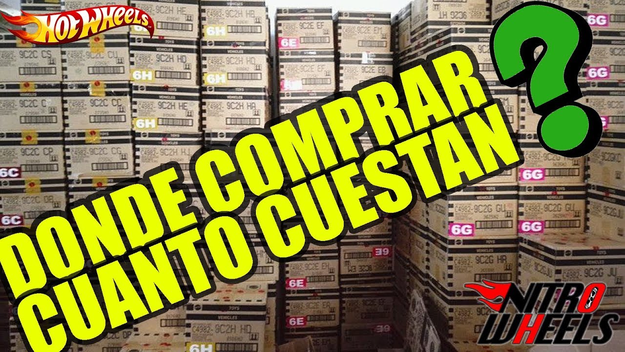 HOT WHEELS CAJAS DONDE COMPRAR Y CUANTO CUESTAN? (INFORMACION) - YouTube