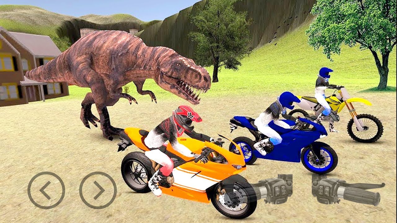 Dino World Bike Racing game - Bike Race Game #Gameplay Dino World Bike Racing game - Bike Race Game #Gameplay