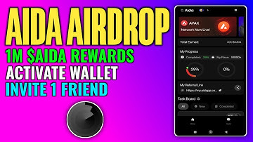 Aida Wallet Airdrop Full Guide Step By Step | Aida Wallet Activation Process | Aida Wallet Tasks