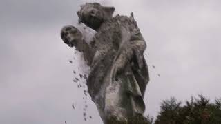 Statue crumbling (Fracture FX, Phoenix FD, Vray, Maya)