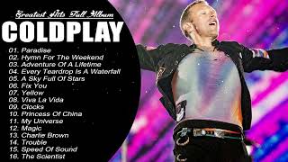 Coldplay Top Songs 2023 Playlist | Coldplay Greatest Hits Album | Yellow, Hymn For The Weekend