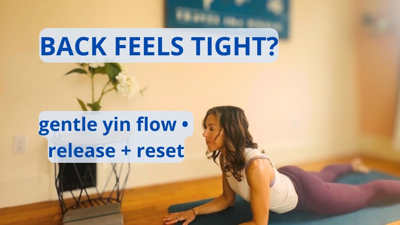 30 minute Yin Yoga for Back and Spine | Release Tightness and Restore ...