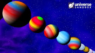 Coloured Gassys! Checking Out Your Solar Systems #269 Universe Sandbox